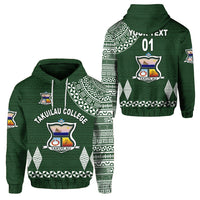Custom Tonga Takuilau College Hoodie Simple Style LT8 Unisex Green - Polynesian Pride