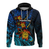 Custom Polynesian Day Hoodie Turtle Style LT16 - Polynesian Pride