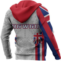 Hawaii Kanaka Flag Zipper Hoodie - Polynesian Pride