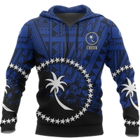 Chuuk Hoodie Chuuk Flag Special Z2 Unisex Blue - Polynesian Pride