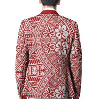 Tonga Blazer Kupesi Vibes - Red LT8 - Polynesian Pride