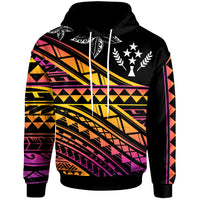Kosrae Custom Hoodie Special Polynesian Ornaments Unisex Black - Polynesian Pride