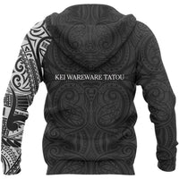 ANZAC Hoodie, New Zealand Lest We Forget Maori Tattoo Pullover Hoodie - Polynesian Pride