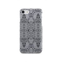 Polynesian Phone Case Black And White iPhone SE 2020 - Polynesian Pride
