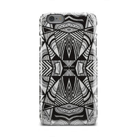 Polynesian Tribal Tough Case White And Black iPhone 6 - Polynesian Pride