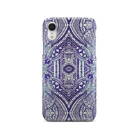 Polynesian Phone Case Violet iPhone Xr - Polynesian Pride