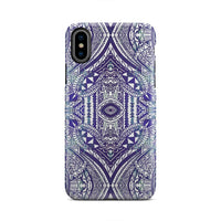 Polynesian Tough Case Violet iPhone Xs - Polynesian Pride