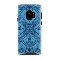 Polynesian Tough Case Blue Samsung Galaxy S9 - Polynesian Pride
