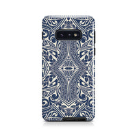 Polynesian Tough Case Blue Samsung Galaxy S10e - Polynesian Pride