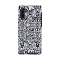 Polynesian Tough Case Black And White Samsung Galaxy Note 10 - Polynesian Pride
