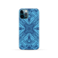 Polynesian Phone Case Blue iPhone 12 Pro - Polynesian Pride