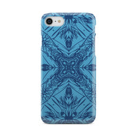 Polynesian Phone Case Blue iPhone 8 - Polynesian Pride