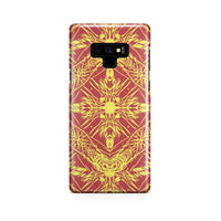 Polynesian Phone Case Orange Samsung Galaxy Note 9 - Polynesian Pride