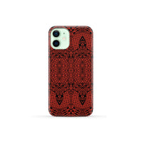 Polynesian Phone Case Red iPhone 12 Mini - Polynesian Pride