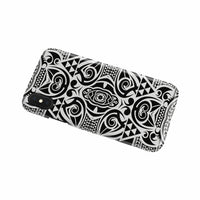 Polynesian Tribal Phone Case Black White - Polynesian Pride
