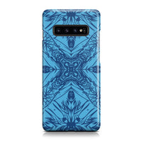 Polynesian Phone Case Blue Samsung Galaxy S10 Plus - Polynesian Pride