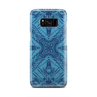 Polynesian Phone Case Blue Samsung Galaxy S8 - Polynesian Pride