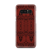 Polynesian Phone Case Red Samsung Galaxy Note 8 - Polynesian Pride
