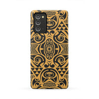 Polynesian Tough Case Yellow Black Samsung Galaxy Note 20 - Polynesian Pride