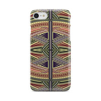 Polynesian Phone Case Yellow iPhone 8 - Polynesian Pride