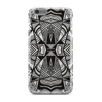 Polynesian Tribal Phone Case White And Black iPhone 6s Plus - Polynesian Pride