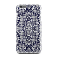 Polynesian Phone Case Blue And White iPhone 6 Plus - Polynesian Pride