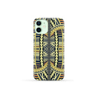 Polynesian Phone Case Yellow iPhone 12 Mini - Polynesian Pride