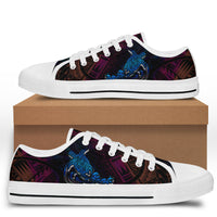 Hawaii Sea Turtle Polynesian Low Top Shoes - Opulent Style - AH - Polynesian Pride