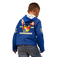 Tonga Independence Kid Hoodie 2023 Blue Style LT6 - Polynesian Pride