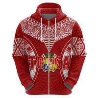 Custom Tonga Independence Day Hoodie Kupesi Pattern Mix Style LT7 - Polynesian Pride