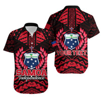 (Custom Personalised) Samoa Independence Day Hawaiian Shirt Ulafa Polynesian Unique Red No3 LT9 Red - Polynesian Pride