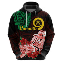 Vanuatu Hoodie Polynesian Floral Tribal LT9 - Polynesian Pride