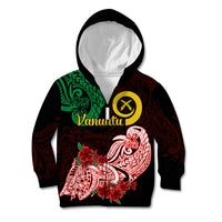 Vanuatu Kid Hoodie Polynesian Floral Tribal LT9 - Polynesian Pride