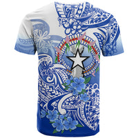 Northern Mariana Islands T Shirt Polynesian Floral Tribal LT9 - Polynesian Pride