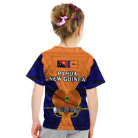 Papua New Guinea Kid T Shirt New Ireland Province Mix Coat Of Arms Polynesian Art LT14 - Polynesian Pride