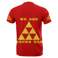 Mauna Kea Kanaka Warrior T shirt - Polynesian Pride