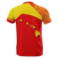 Kanaka Polynesian Mauna Kea T shirt Vera Style - Polynesian Pride