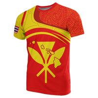 Kanaka Polynesian Mauna Kea T shirt Eudora Style - Polynesian Pride