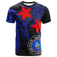 Guam T Shirt Made In Guam Logo Ver2 Unisex BLUE - Polynesian Pride