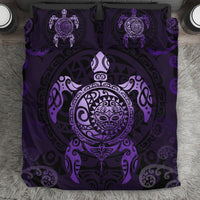 Maori Turtle Bedding Set Violet - Polynesian Pride