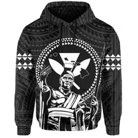 Hawaii King Kanaka Kakau Hoodie - Polynesian Pride