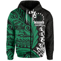 Custom Cook Islands Hoodie Mitiaro Polynesian Style LT6 - Polynesian Pride