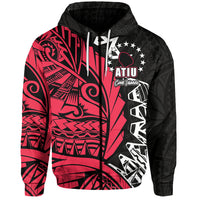 Custom Cook Islands Hoodie Atiu Polynesian Style LT6 - Polynesian Pride