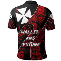 Wallis and Futuna Polo Shirt Rugby Polynesian Tattoo - Polynesian Pride