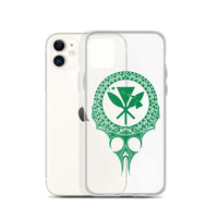 Kanaka Maoli Iphone Case The Eyes Green AH iPhone 11 Phone Case Green - Polynesian Pride