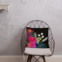 Kosrae Micronesia Basic Pillow - Tropical Bouquet - Polynesian Pride