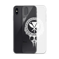 Kanaka Maoli Iphone Case The Eyes White AH iPhone XS Max Phone Case White - Polynesian Pride