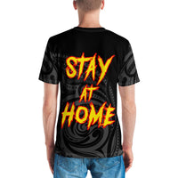 Hawaii Stay At Home Warrior Mens T Shirt - Polynesian Pride
