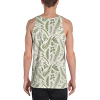 Hawaii Tropical Green Pattern - Hawaii Men's Tank Top AH - Polynesian Pride