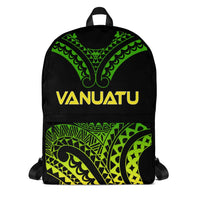 Vanuatu Polynesian Backpack - Reggae Tribal Pattern Reggae - Polynesian Pride